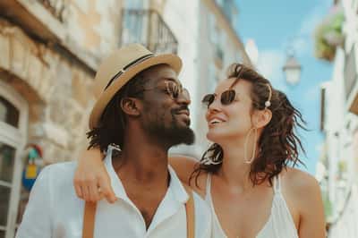 Una donna che sorride e saluta un gruppo di persone, mettendosi in gioco socialmente.