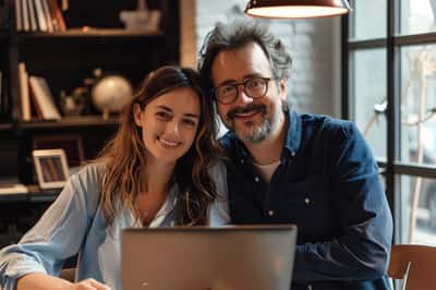 Un uomo più anziano con un'espressione pensierosa, forse contemplando le ragioni per cui cerca una partner più giovane.