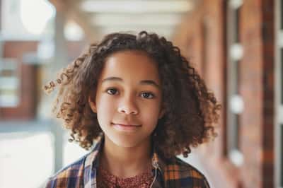 Un bambino intrappolato tra due genitori che litigano, a simboleggiare l'essere usato come merce di scambio.